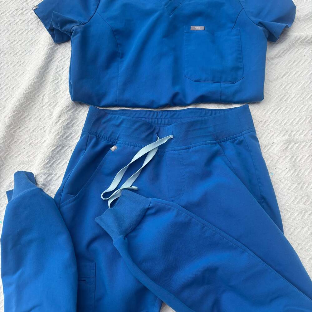 FIGS Scrub Set – XS Royal Blue (Catarina & Zamora)